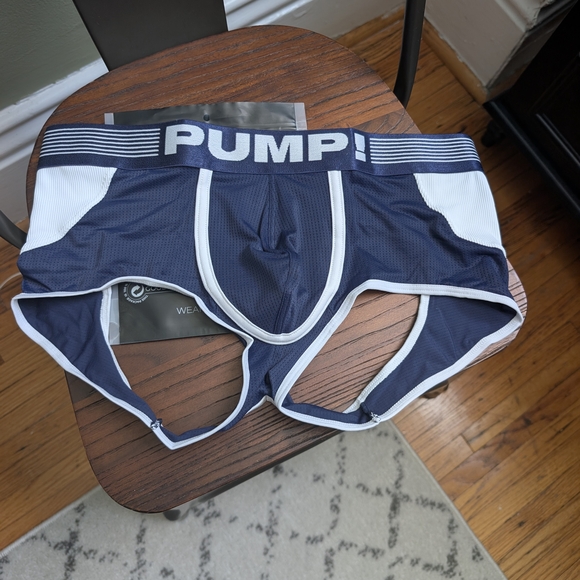 PUMP! Men's Navy Blue Briefs - Picture 1 of 4